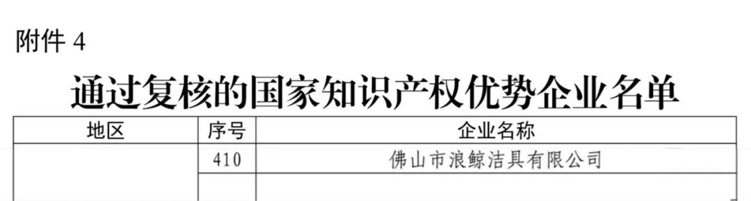 國(guó)家級(jí)認(rèn)可！浪鯨衛(wèi)浴順利通過“國(guó)家知識(shí)產(chǎn)權(quán)優(yōu)勢(shì)企業(yè)”復(fù)核.jpg